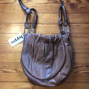 NWT Hype handbag, brown, Jessica cross body bag